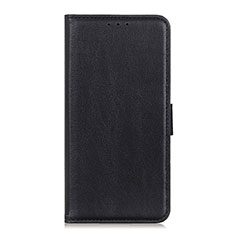 Handytasche Stand Schutzhülle Flip Leder Hülle T06 für Xiaomi Redmi 9i Schwarz