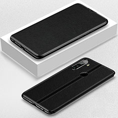 Handytasche Stand Schutzhülle Flip Leder Hülle T06 für Xiaomi Redmi Note 8 (2021) Schwarz