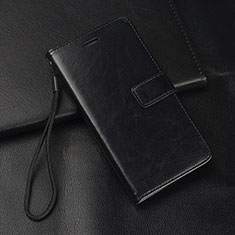 Handytasche Stand Schutzhülle Flip Leder Hülle T07 für Huawei Nova 5 Pro Schwarz