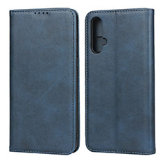 Handytasche Stand Schutzhülle Flip Leder Hülle T08 für Huawei Nova 5 Blau