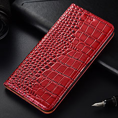 Handytasche Stand Schutzhülle Flip Leder Hülle T08 für OnePlus 7T Pro Rot