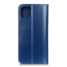 Handytasche Stand Schutzhülle Flip Leder Hülle T08 für Xiaomi Mi 11 5G Blau