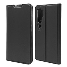 Handytasche Stand Schutzhülle Flip Leder Hülle T09 für Xiaomi Mi Note 10 Pro Schwarz