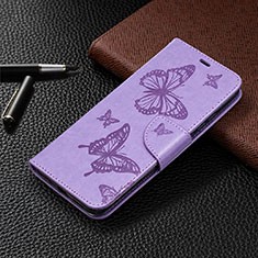 Handytasche Stand Schutzhülle Flip Leder Hülle T09 für Xiaomi Redmi 9i Violett