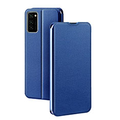 Handytasche Stand Schutzhülle Flip Leder Hülle T10 für Huawei Honor V30 Pro 5G Blau