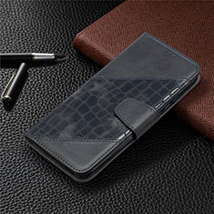 Handytasche Stand Schutzhülle Flip Leder Hülle T10 für Xiaomi Redmi 9i Schwarz