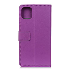 Handytasche Stand Schutzhülle Flip Leder Hülle T12 für Xiaomi Mi 11 Lite 5G Violett