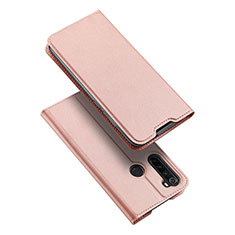 Handytasche Stand Schutzhülle Flip Leder Hülle T12 für Xiaomi Redmi Note 8 Rosegold