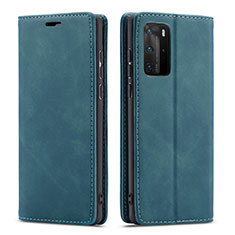 Handytasche Stand Schutzhülle Flip Leder Hülle T15 für Huawei P40 Pro Grün