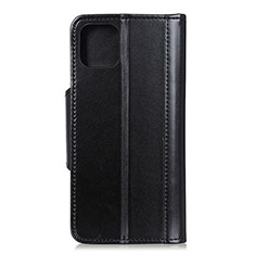 Handytasche Stand Schutzhülle Flip Leder Hülle T15 für Xiaomi Mi 11 Lite 4G Schwarz