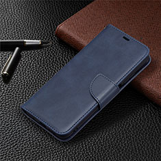 Handytasche Stand Schutzhülle Flip Leder Hülle T18 für Xiaomi Poco M3 Blau