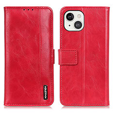 Handytasche Stand Schutzhülle Flip Leder Hülle T20 für Apple iPhone 13 Rot