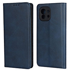 Handytasche Stand Schutzhülle Flip Leder Hülle T20 für Xiaomi Mi 11 Lite 4G Blau