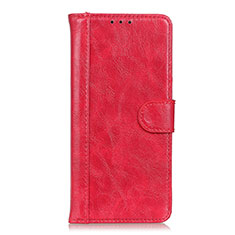 Handytasche Stand Schutzhülle Flip Leder Hülle T21 für Samsung Galaxy Note 20 5G Rot