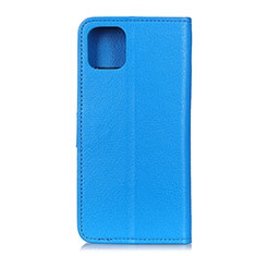 Handytasche Stand Schutzhülle Flip Leder Hülle T25 für Xiaomi Mi 11 5G Hellblau