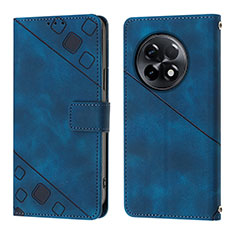 Handytasche Stand Schutzhülle Flip Leder Hülle Y01B für OnePlus Ace 2 5G Blau