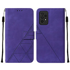 Handytasche Stand Schutzhülle Flip Leder Hülle Y01B für Samsung Galaxy A33 5G Violett