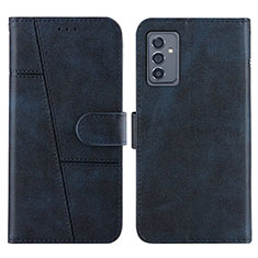 Handytasche Stand Schutzhülle Flip Leder Hülle Y01X für Samsung Galaxy A05s Blau