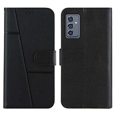 Handytasche Stand Schutzhülle Flip Leder Hülle Y01X für Samsung Galaxy S23 FE 5G Schwarz