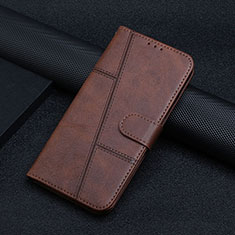 Handytasche Stand Schutzhülle Flip Leder Hülle Y01X für Xiaomi Mi 13 5G Braun