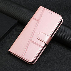 Handytasche Stand Schutzhülle Flip Leder Hülle Y01X für Xiaomi Mi 13 5G Rosegold