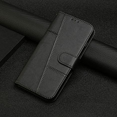 Handytasche Stand Schutzhülle Flip Leder Hülle Y01X für Xiaomi Poco X5 Pro 5G Schwarz