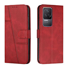 Handytasche Stand Schutzhülle Flip Leder Hülle Y01X für Xiaomi Redmi K50 Pro 5G Rot