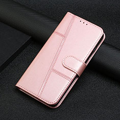 Handytasche Stand Schutzhülle Flip Leder Hülle Y01X für Xiaomi Redmi K60 5G Rosegold