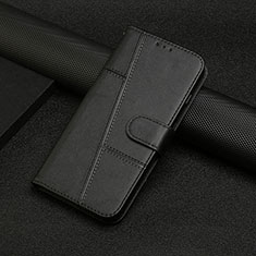 Handytasche Stand Schutzhülle Flip Leder Hülle Y01X für Xiaomi Redmi K60 5G Schwarz