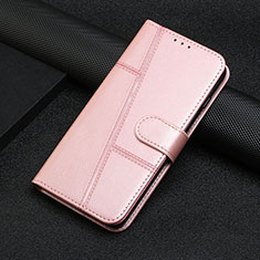 Handytasche Stand Schutzhülle Flip Leder Hülle Y01X für Xiaomi Redmi Note 12 Pro Speed 5G Rosegold