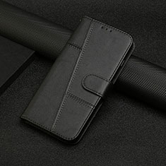 Handytasche Stand Schutzhülle Flip Leder Hülle Y01X für Xiaomi Redmi Note 12 Pro Speed 5G Schwarz