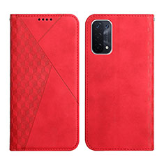 Handytasche Stand Schutzhülle Flip Leder Hülle Y02X für OnePlus Nord N200 5G Rot