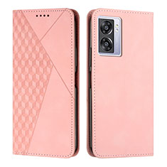 Handytasche Stand Schutzhülle Flip Leder Hülle Y02X für OnePlus Nord N300 5G Rosegold