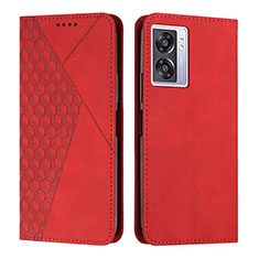 Handytasche Stand Schutzhülle Flip Leder Hülle Y02X für OnePlus Nord N300 5G Rot