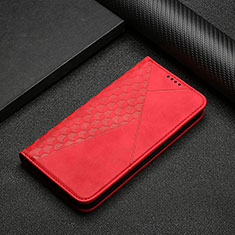 Handytasche Stand Schutzhülle Flip Leder Hülle Y02X für Samsung Galaxy A13 4G Rot