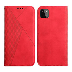 Handytasche Stand Schutzhülle Flip Leder Hülle Y02X für Samsung Galaxy A22 5G Rot