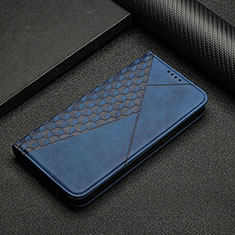 Handytasche Stand Schutzhülle Flip Leder Hülle Y02X für Samsung Galaxy A51 5G Blau