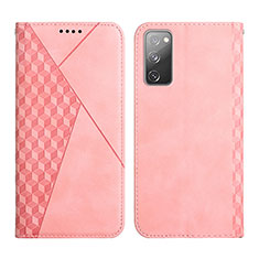 Handytasche Stand Schutzhülle Flip Leder Hülle Y02X für Samsung Galaxy S20 FE (2022) 5G Rosegold