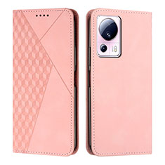 Handytasche Stand Schutzhülle Flip Leder Hülle Y02X für Xiaomi Civi 2 5G Rosegold