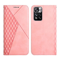 Handytasche Stand Schutzhülle Flip Leder Hülle Y02X für Xiaomi Mi 11i 5G (2022) Rosegold