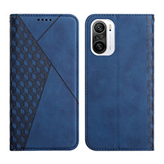 Handytasche Stand Schutzhülle Flip Leder Hülle Y02X für Xiaomi Mi 11i 5G Blau