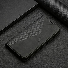 Handytasche Stand Schutzhülle Flip Leder Hülle Y02X für Xiaomi Poco F5 Pro 5G Schwarz