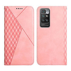 Handytasche Stand Schutzhülle Flip Leder Hülle Y02X für Xiaomi Redmi 10 (2022) Rosegold