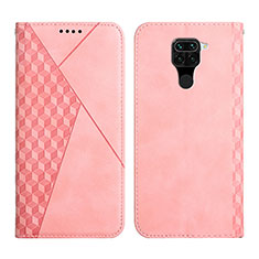 Handytasche Stand Schutzhülle Flip Leder Hülle Y02X für Xiaomi Redmi 10X 4G Rosegold