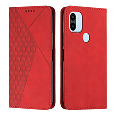 Handytasche Stand Schutzhülle Flip Leder Hülle Y02X für Xiaomi Redmi A1 Plus Rot