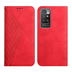 Handytasche Stand Schutzhülle Flip Leder Hülle Y02X für Xiaomi Redmi Note 11 4G (2021) Rot