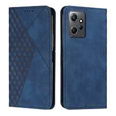 Handytasche Stand Schutzhülle Flip Leder Hülle Y02X für Xiaomi Redmi Note 12 4G Blau