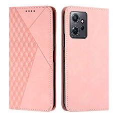 Handytasche Stand Schutzhülle Flip Leder Hülle Y02X für Xiaomi Redmi Note 12 4G Rosegold