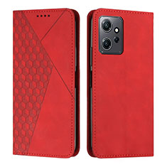 Handytasche Stand Schutzhülle Flip Leder Hülle Y02X für Xiaomi Redmi Note 12 4G Rot