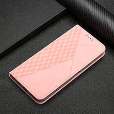 Handytasche Stand Schutzhülle Flip Leder Hülle Y02X für Xiaomi Redmi Note 12 Pro 5G Rosegold